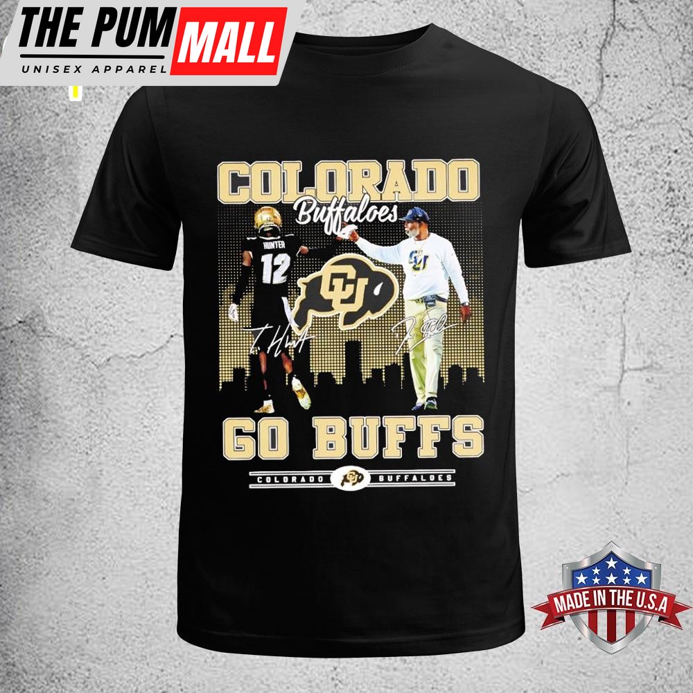 Colorado Buffaloes Travis Hunter X Deion Sanders Go Buffs Skyline