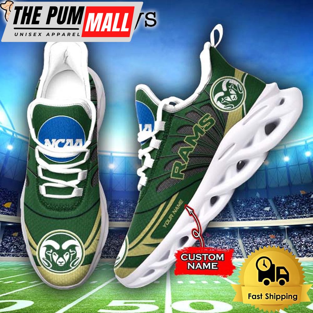 Colorado State Rams NCAA Custom Max Soul Shoes Sneakers
