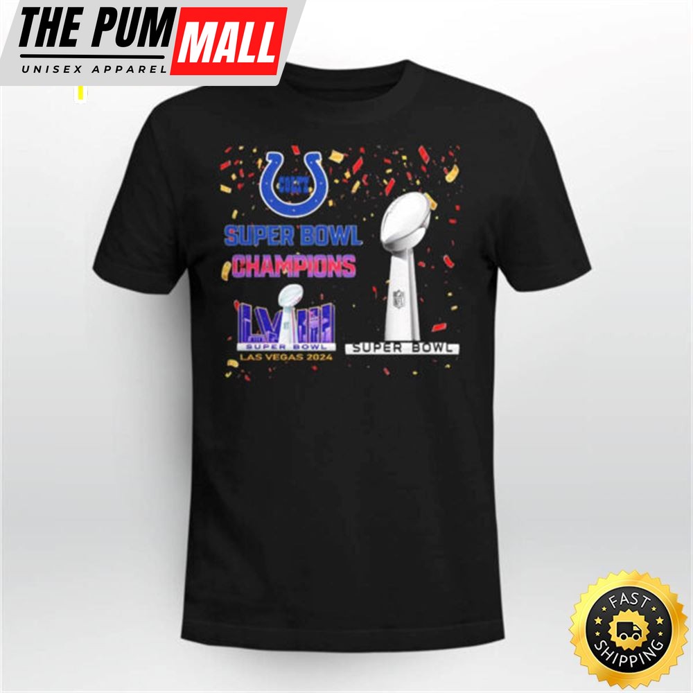Colt Super Bowl Champions Lviii Las Vegas 2025 Shirt