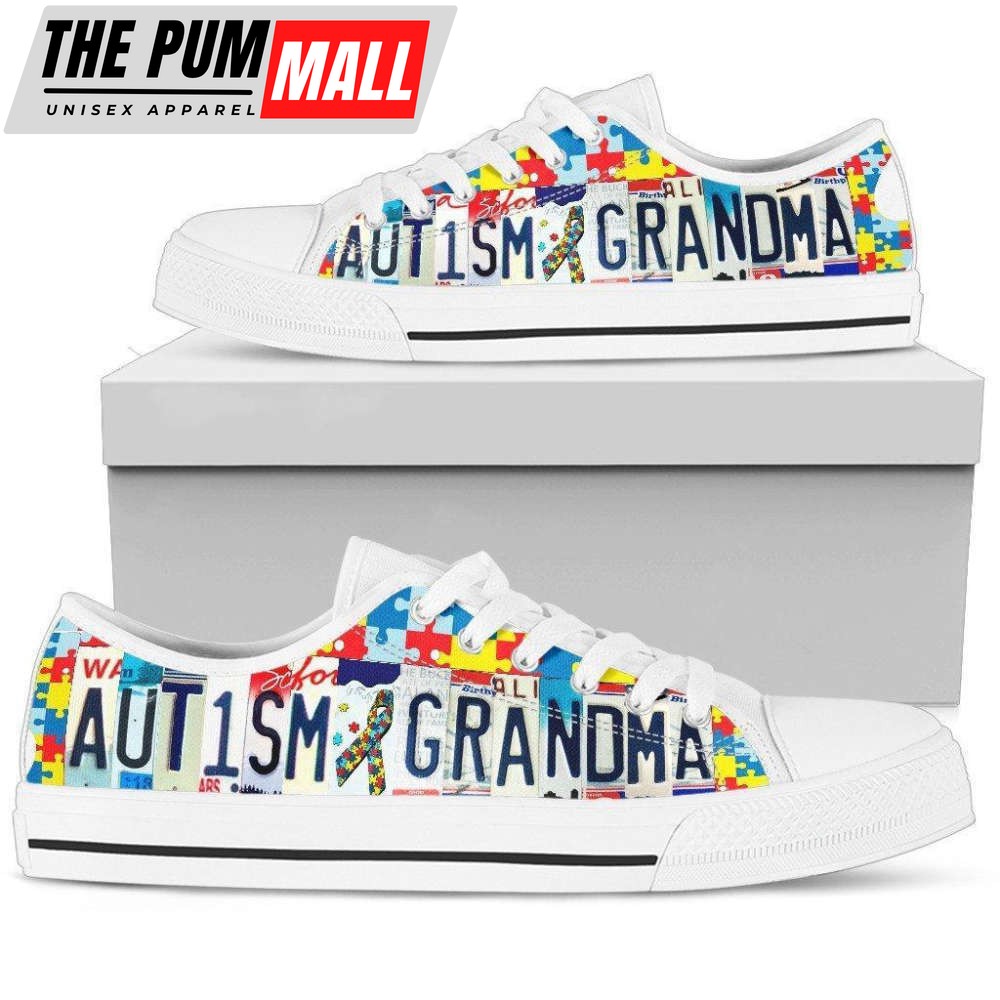 Comfortable Autism Grandma Low Top Shoes – TA031313