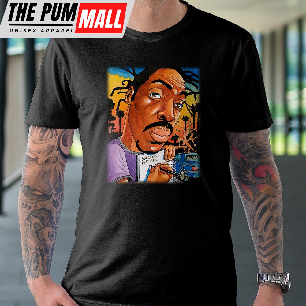 Coolio 1963 – 2025 Rest In Peace Gangsta Paradise Artis Black T-shirt