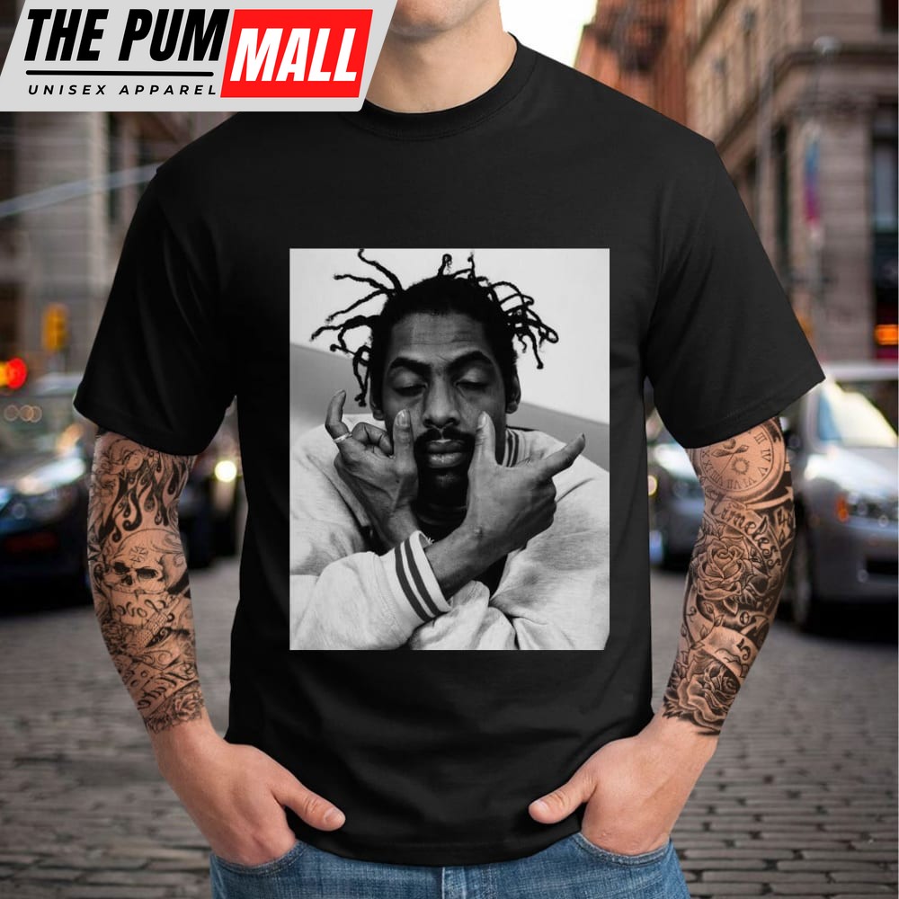 Coolio Hip Hop 90s Rest In Peace 1963 -2025 Black Unisex T-shirt