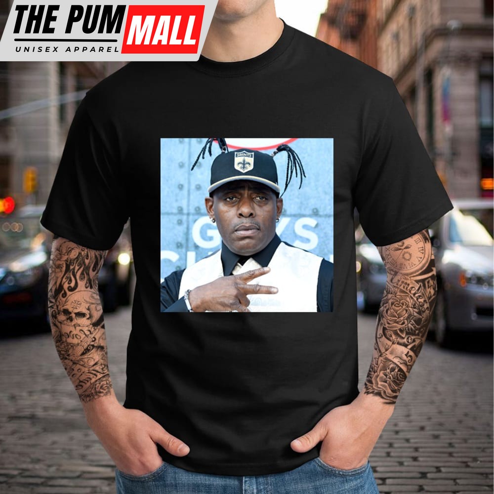 Coolio Rapper Hip Hop Artists Rest In Peace 2025 Black Unisex T-shirt