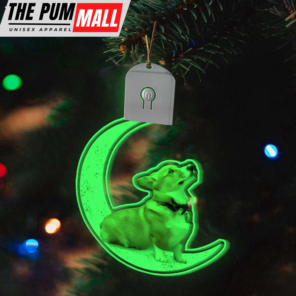 Corgi Light Up Christmas Tree Ornament Led Christmas Ornaments Gifts For Corgi Lovers Limited Edition