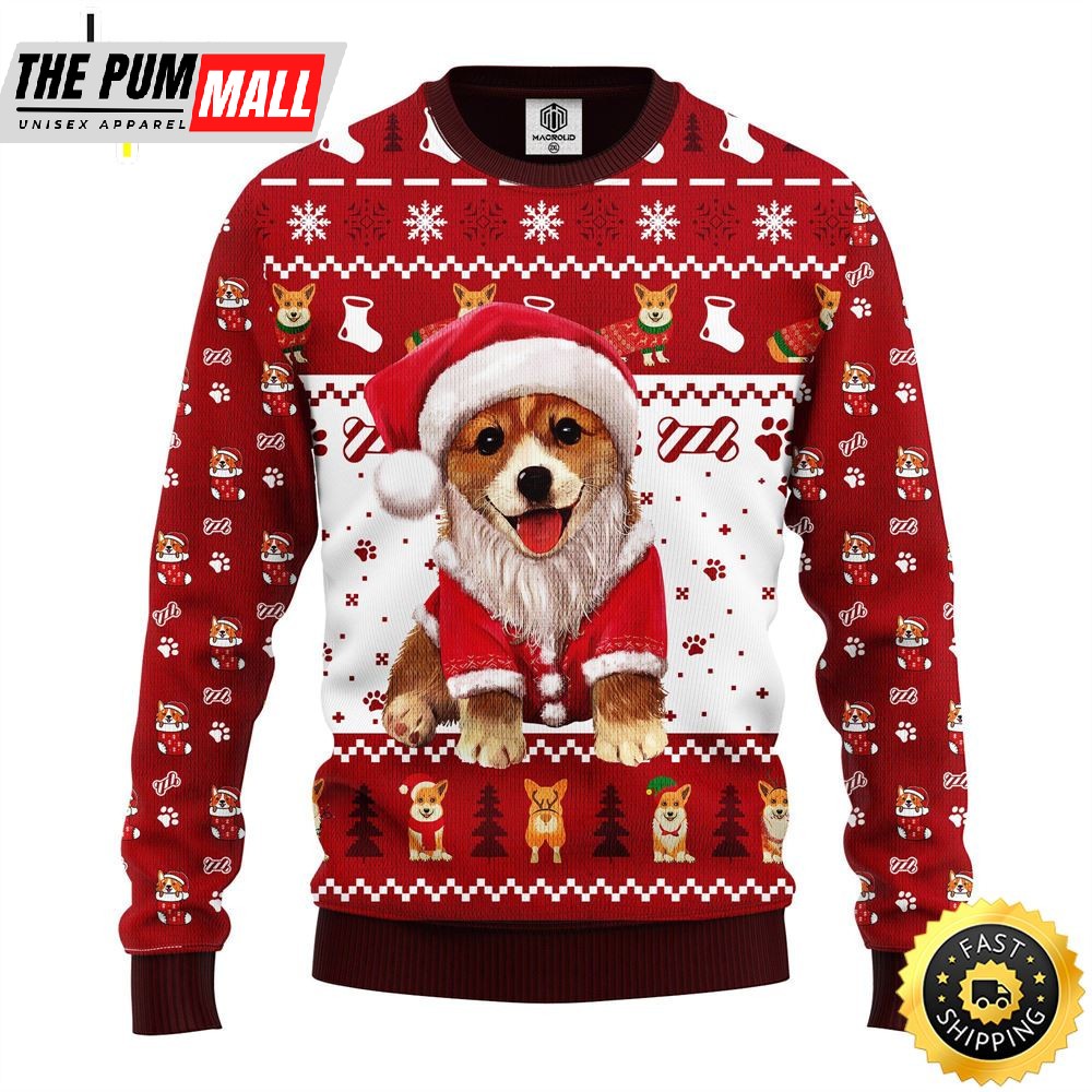 Corgi Noel Cute Christmas Ugly Sweater