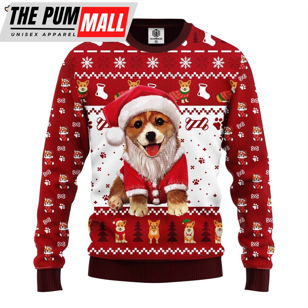 Corgi Noel Cute Ugly Christmas Sweater – Best Xmas Gifts – Dog Memorial Gift