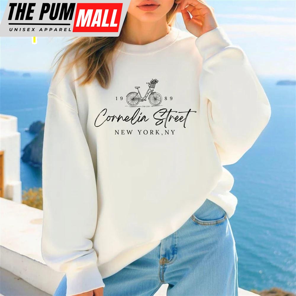 Cornelia Street Sweatshirt, Aesthetic Music Lover Shirt For Women – Mother Of Cats