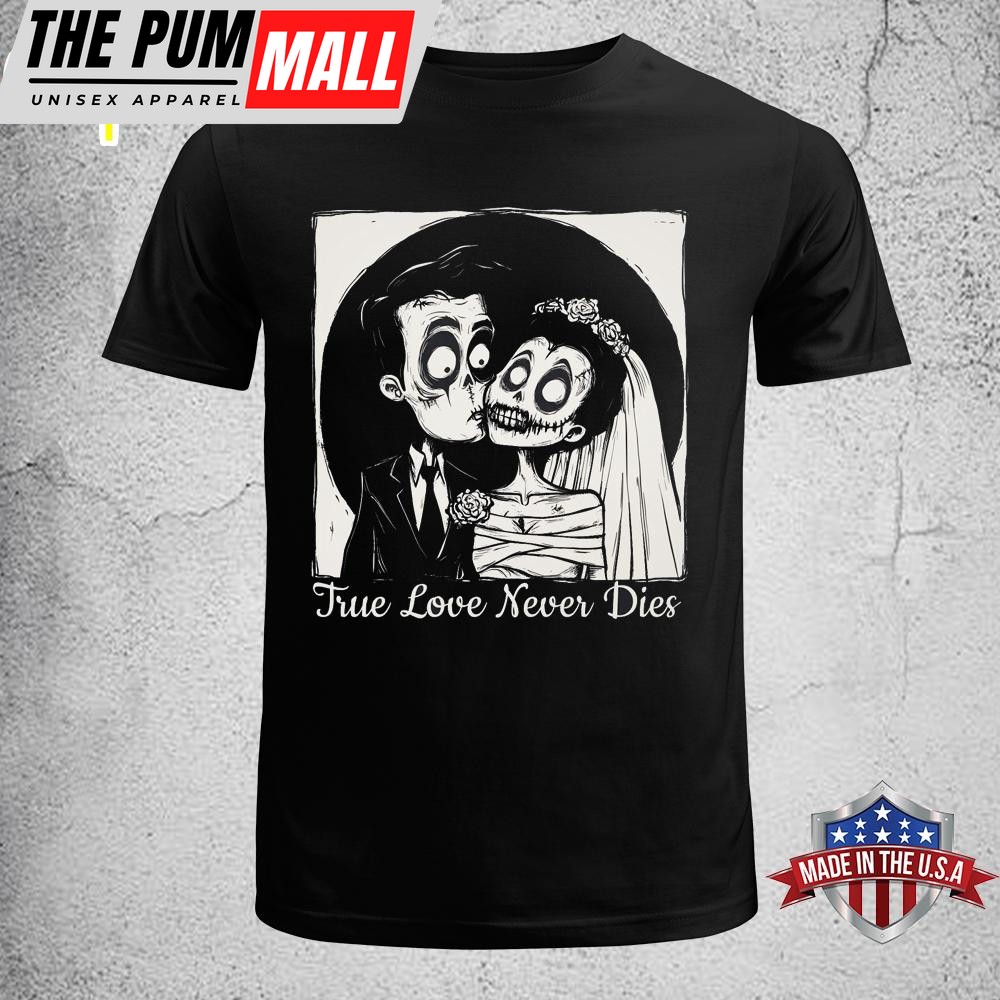 Corpse Bride & Groom Tee Halloween Wedding Unisex T-Shirt