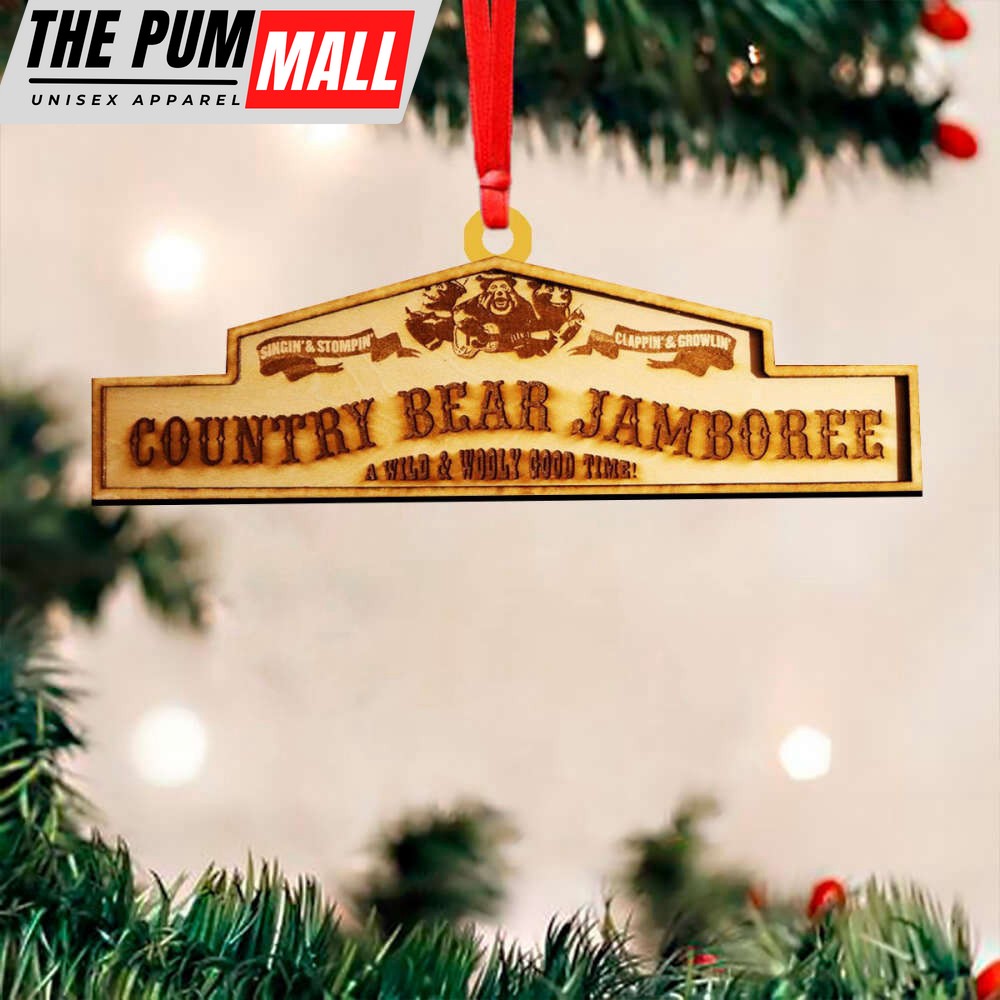 Country Bear Jamboree Christmas Ornament Disney Country Bears Ornament 2023 Limited Edition