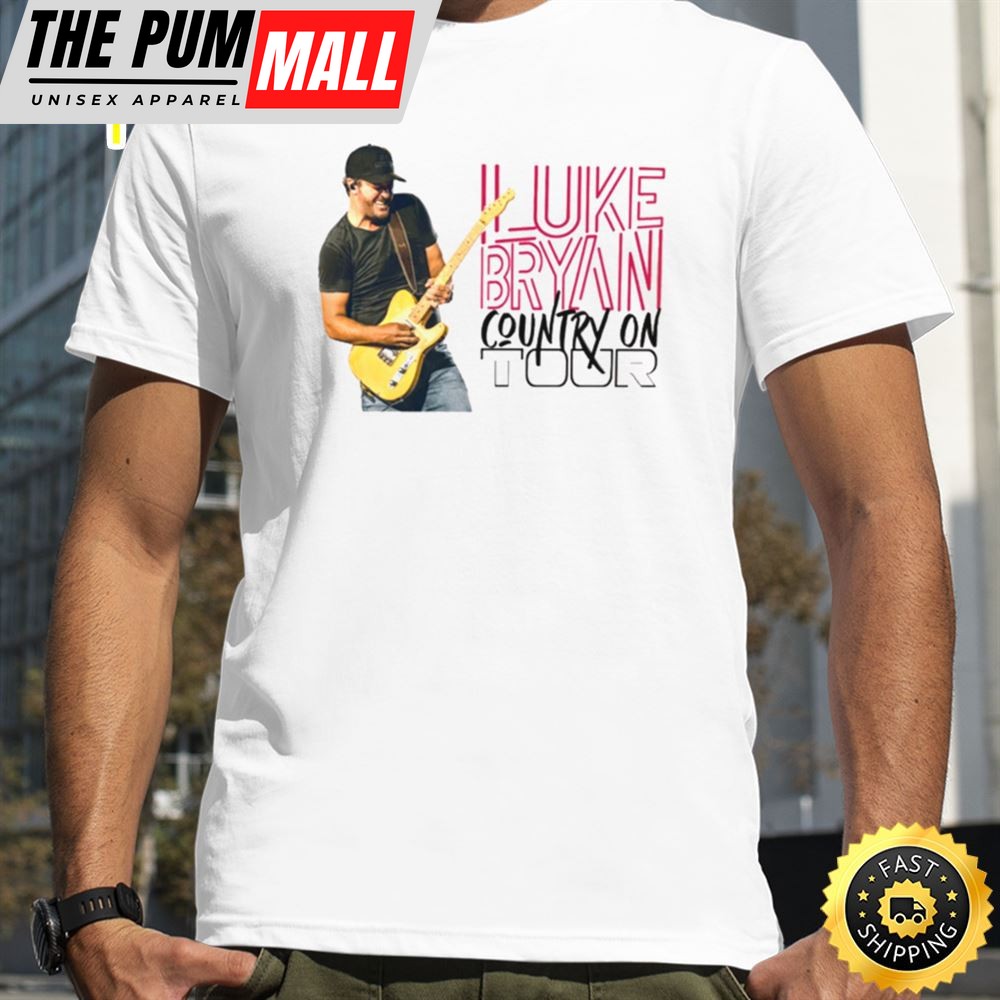 Country On Tour Luke Bryan Tour 2025 T-Shirt