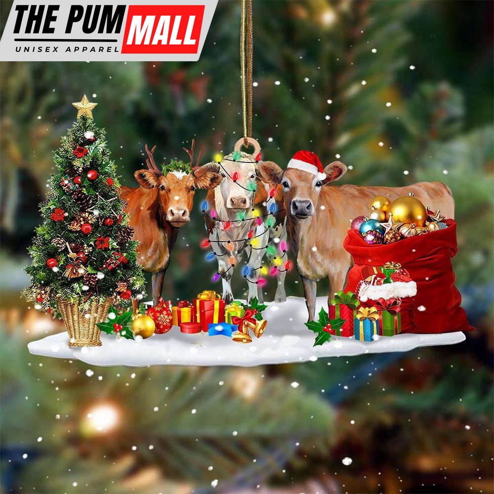 Cow Christmas Ornament Cow Christmas Tree Decorations Farmer Christmas Gift Ideas Limited Edition