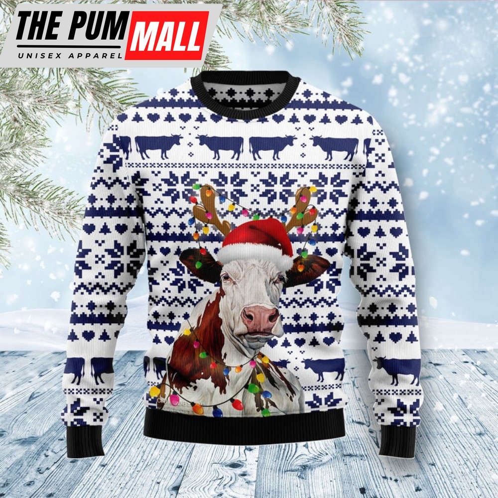 cow-christmas-reunion-ugly-christmas-sweater-christmas-sweater-for-men-and-wome-kud73wkd Cow Christmas Reunion Ugly Christmas Sweater, Christmas Sweater For Men And Women