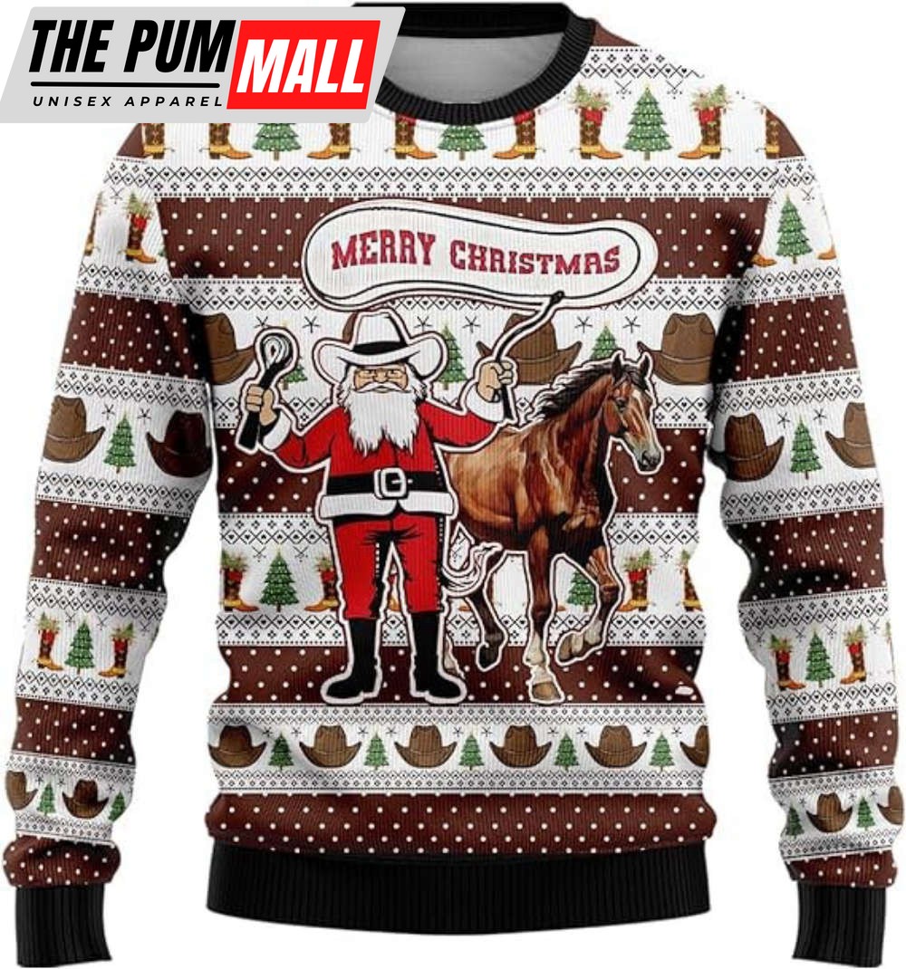 cowboy-christmas-sweaters-horse-ugly-christmas-sweater-for-women-men-pw77tjaq Cowboy Christmas Sweaters, Horse Ugly Christmas Sweater For Women Men