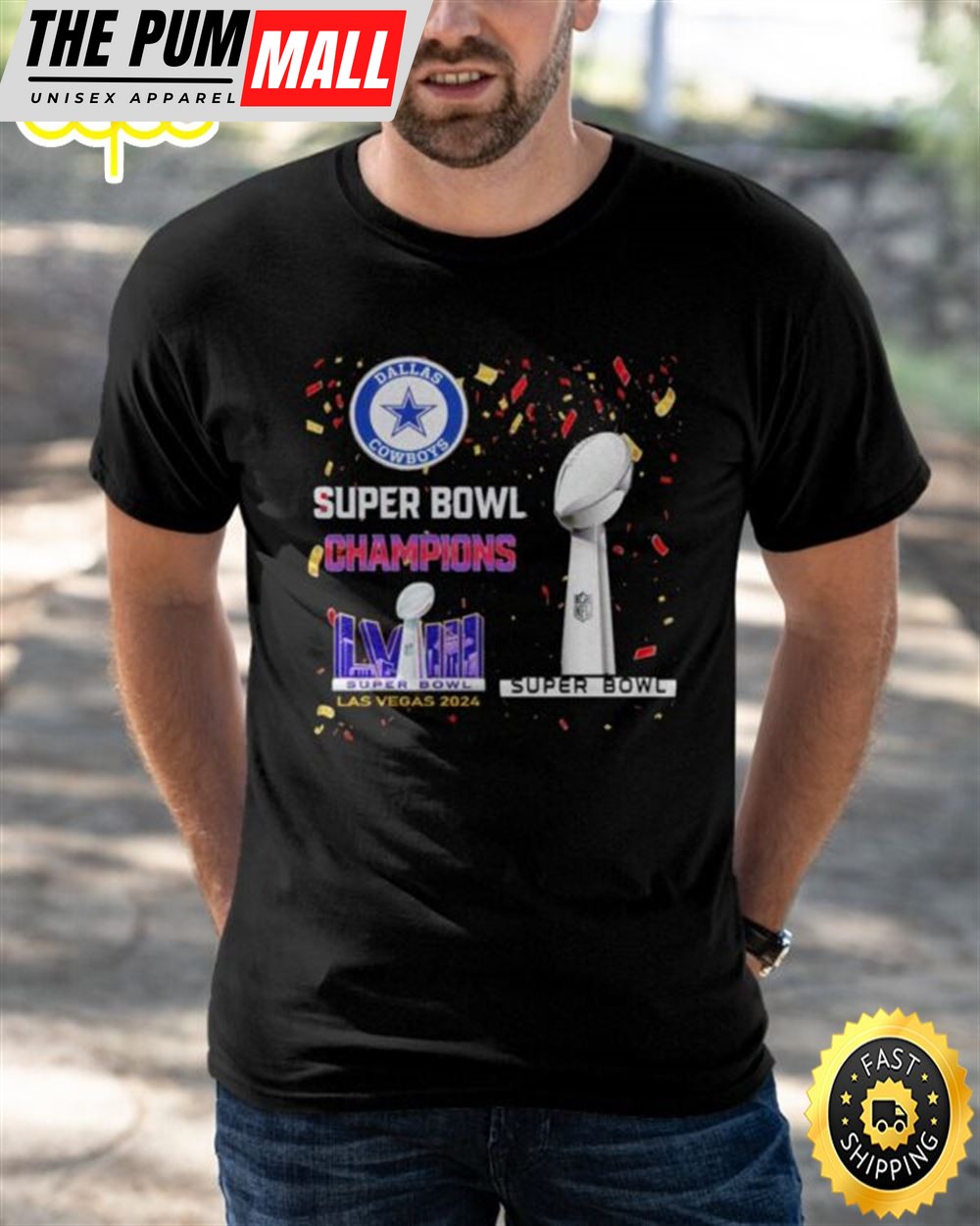 Cowboys Super Bowl Champions Lviii Las Vegas 2025 Shirt