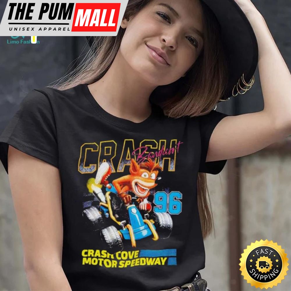 Crash Bandicoot Crash Cove Motor Speedway 2025 Shirt