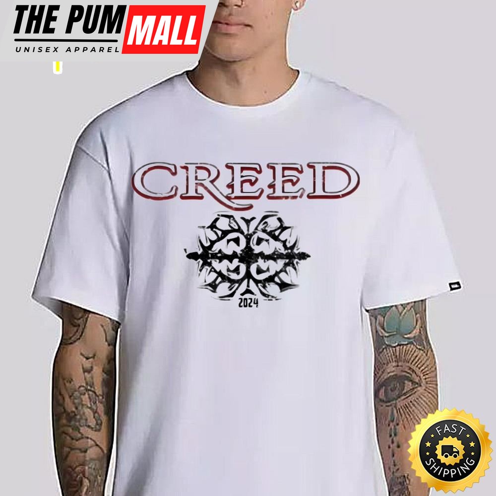 Creed 2025 Tour Summer Shirt, Creed 2025 Concert Crewneck Tee