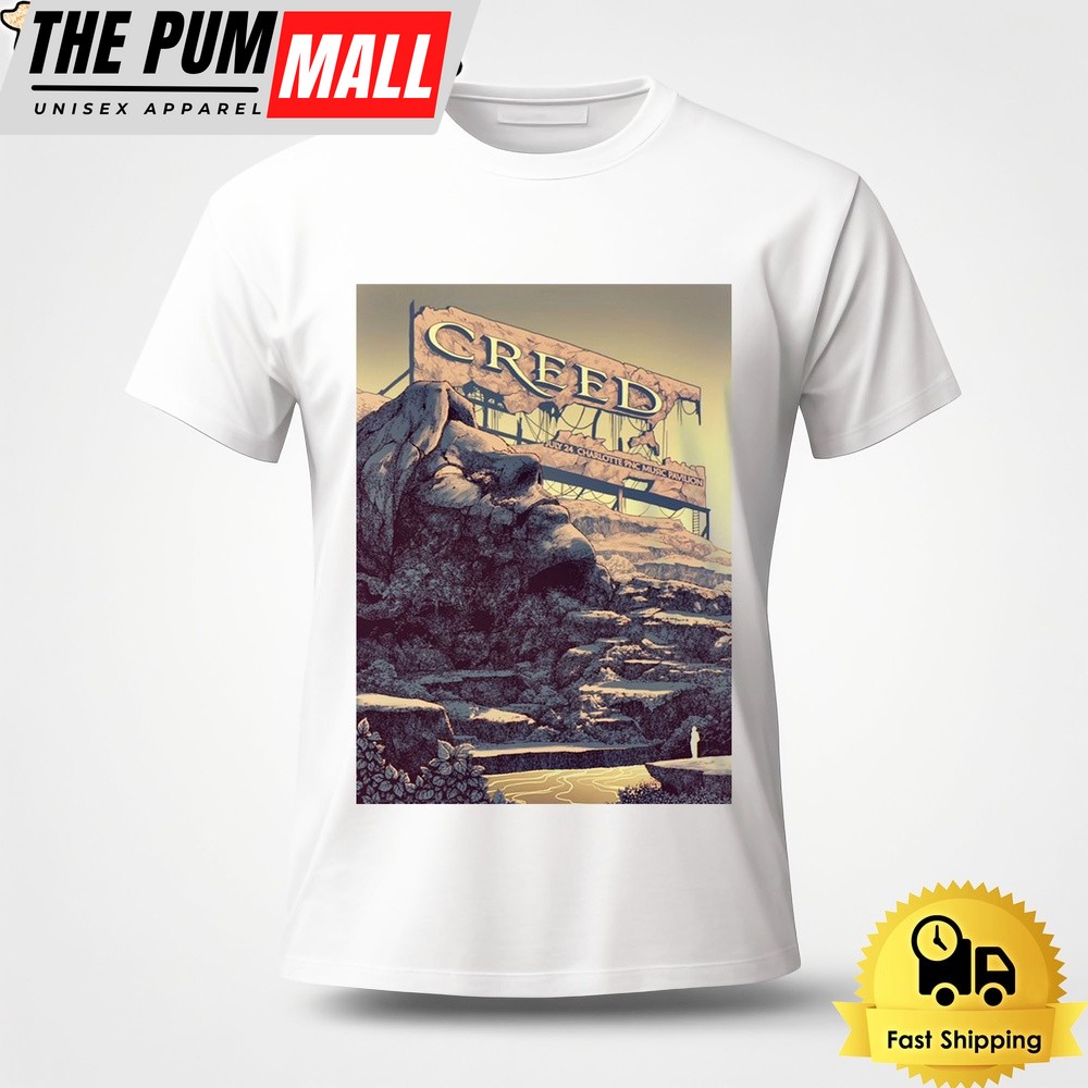 Creed Concert At PNC Music Pavilion In Charlotte NC On July 24 2024 Unisex T-Shirt