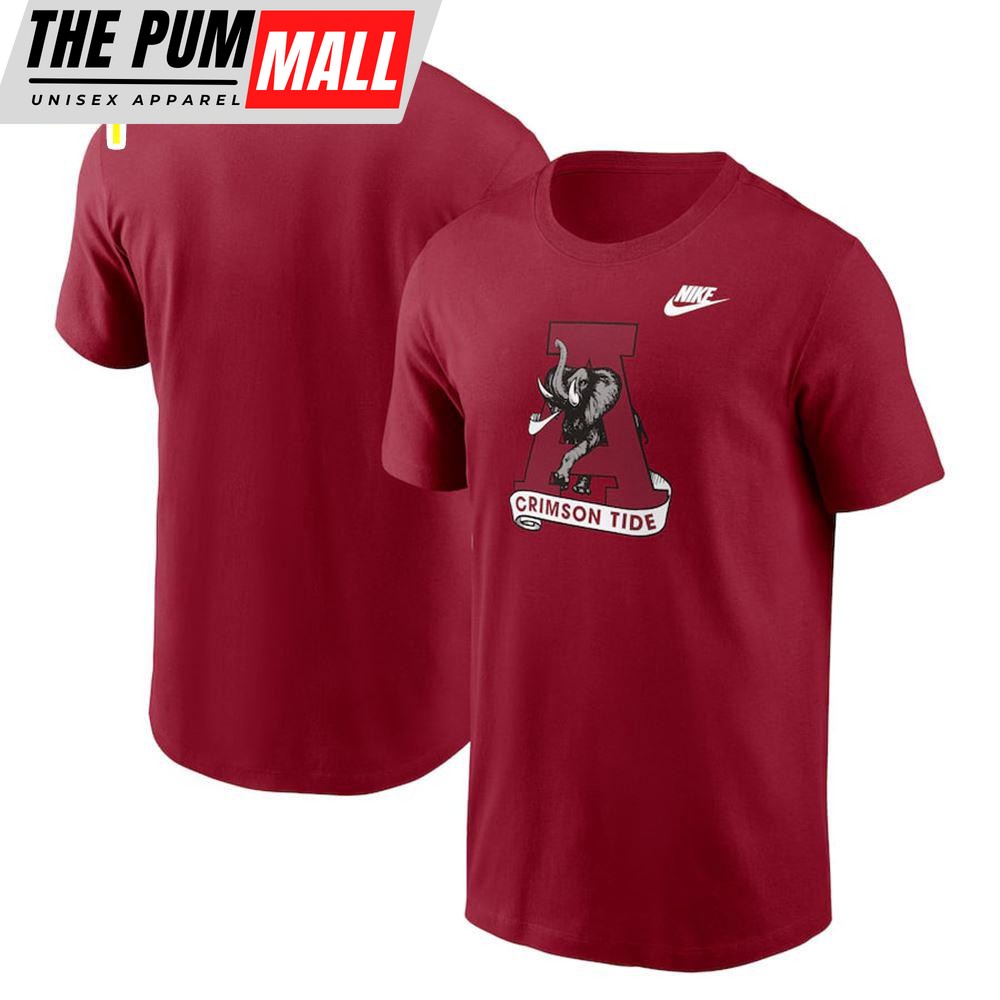 Crimson Alabama Crimson Tide Legacy Logo Shirt