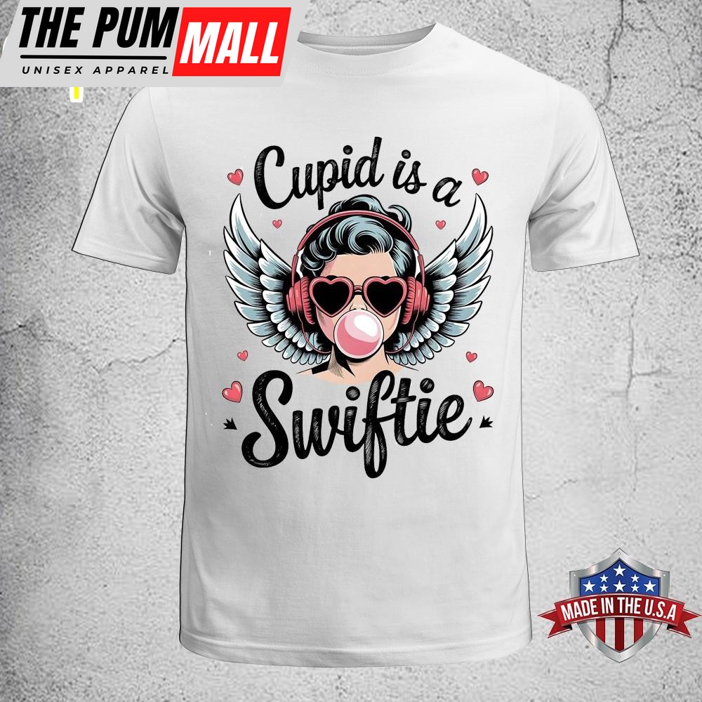 Cupid Is A Swiftie Valentines Unisex T-Shirt