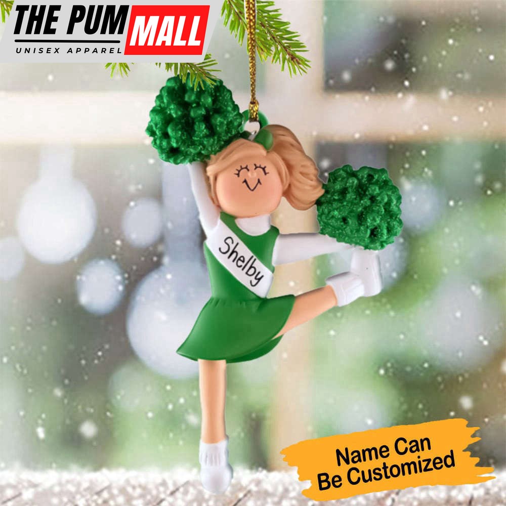 Custom Cheer Ornament Personalized Cheer Christmas Ornaments Gifts For Cheerleader Limited Edition