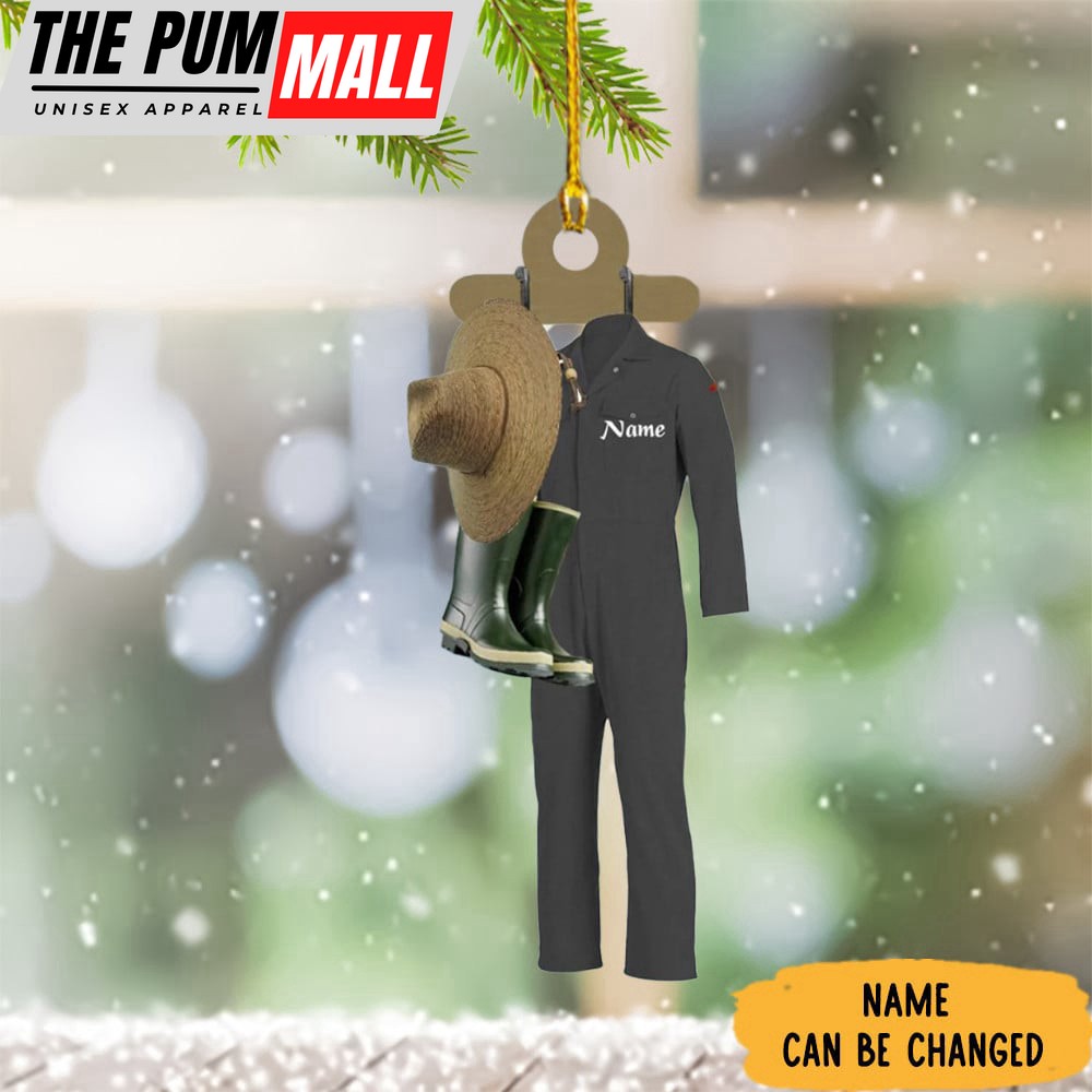 Custom Gardener Ornament Christmas Ornaments For Gardeners Decorations Gift Ideas Limited Edition