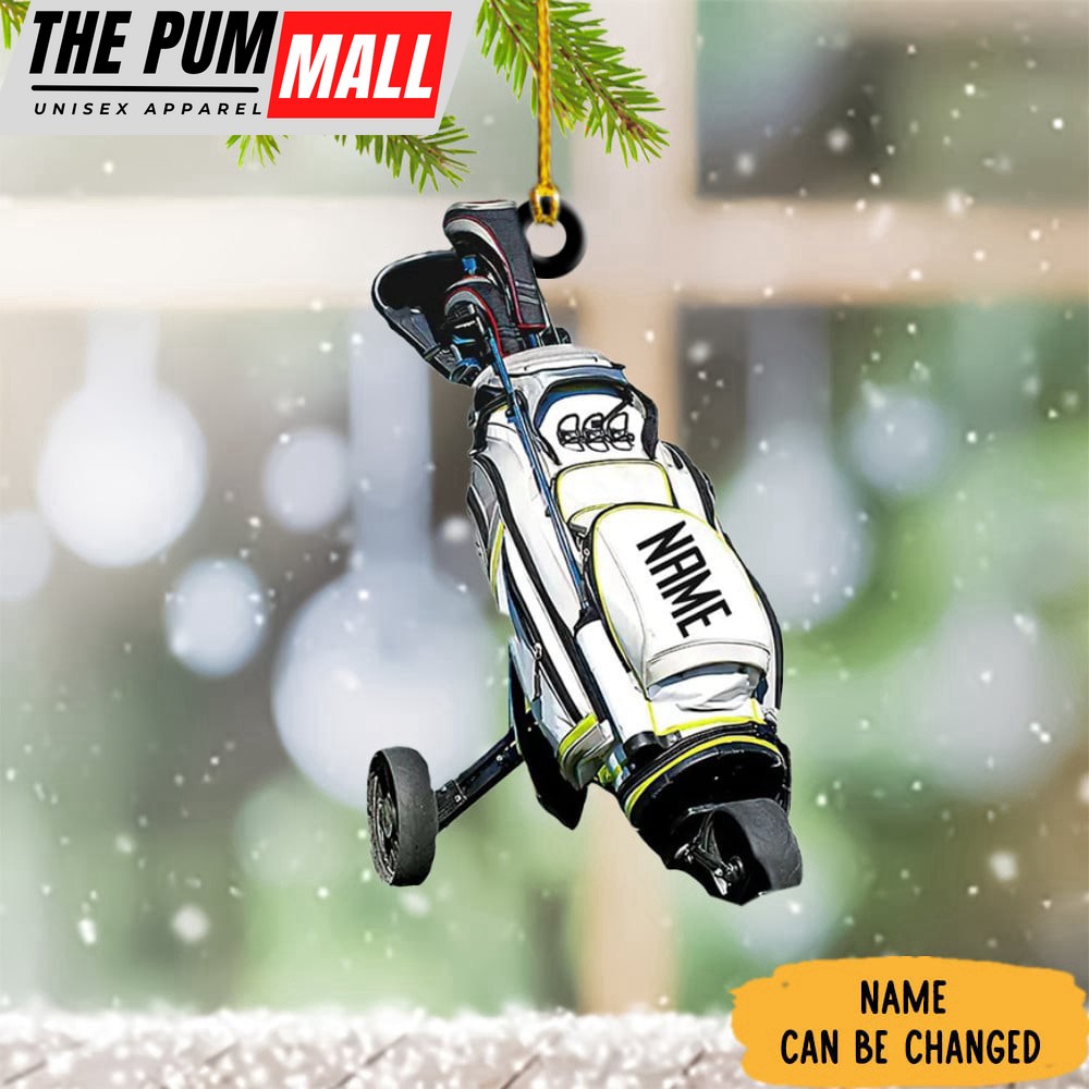 Custom Golf Ornament 2023 Golf Ornaments Christmas Personalized Presents Limited Edition