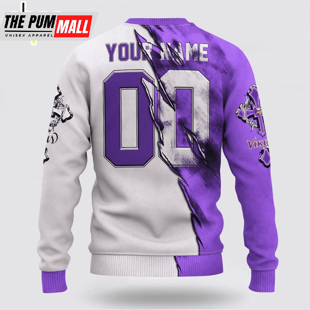 custom-name-and-number-nfl-minnesota-vikings-jesus-face-3d-sweater-5lr2kpwt Custom Name And Number NFL Minnesota Vikings Jesus Face 3D Sweater