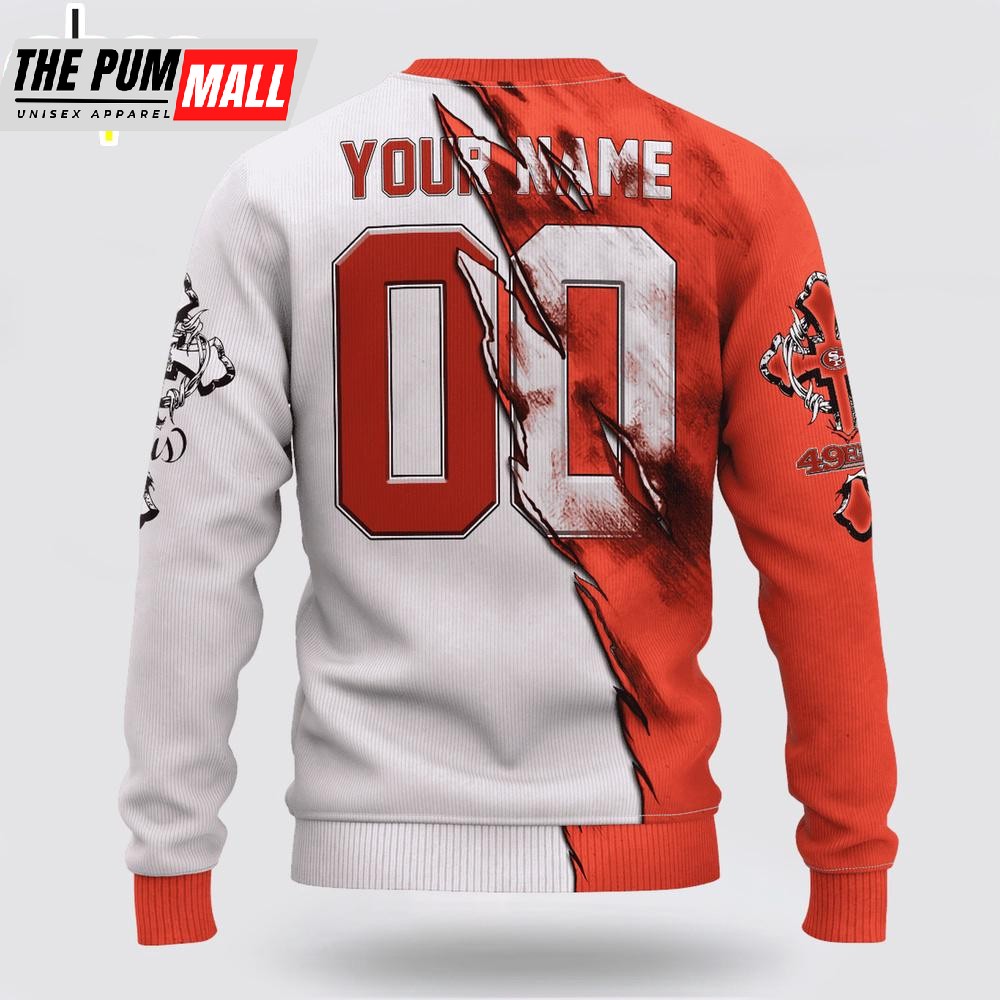 custom-name-and-number-nfl-san-francisco-49ers-jesus-face-3d-sweater-wtsgys97 Custom Name And Number NFL San Francisco 49ers Jesus Face 3D Sweater