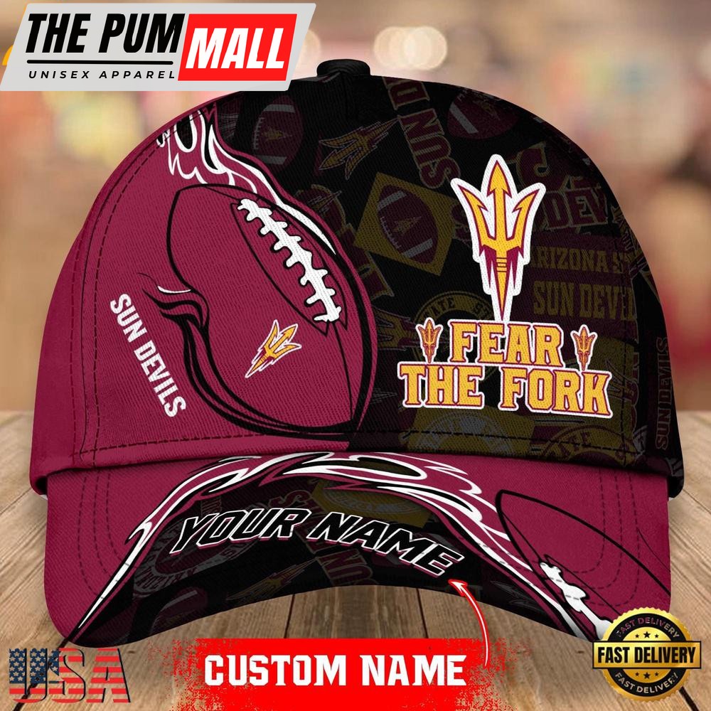 Custom Name Arizona State Sun Devils NCAA Classic Cap Snapback Hats