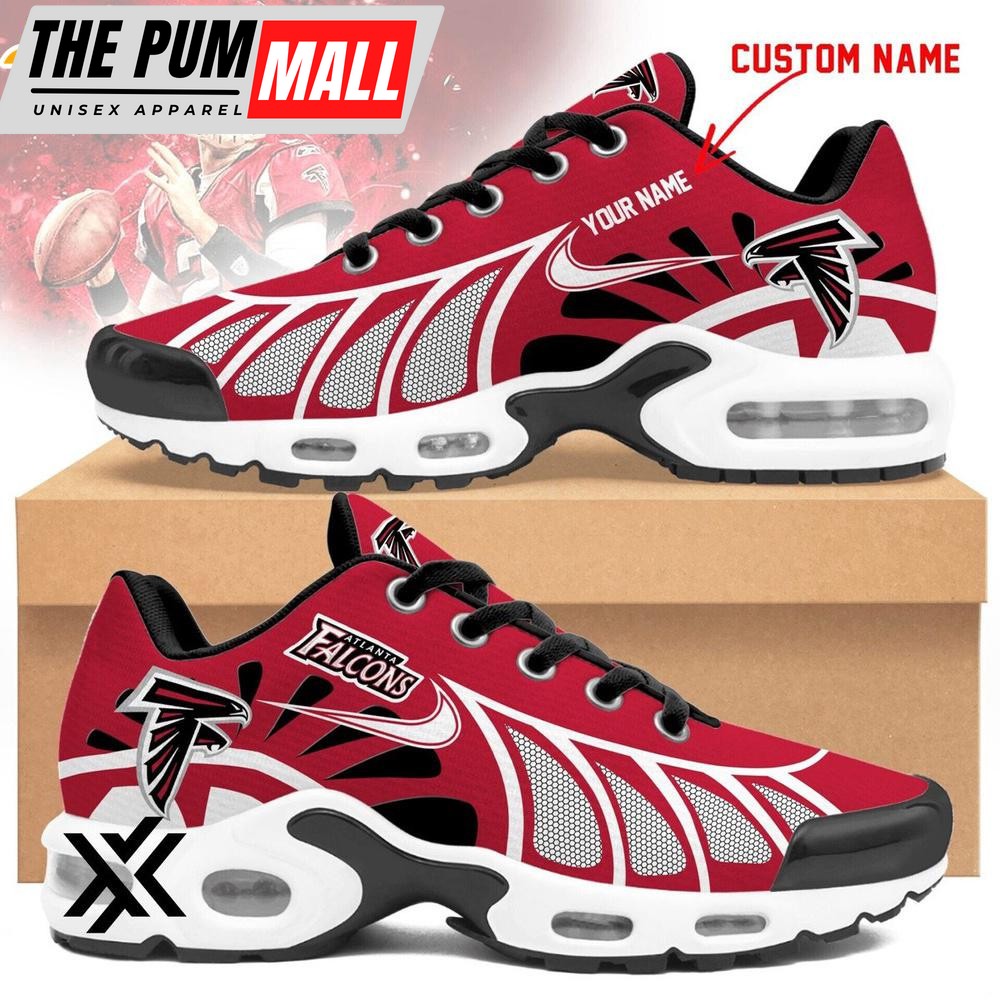Custom Name Atlanta Falcons Air Max Plus Shoes For Fans