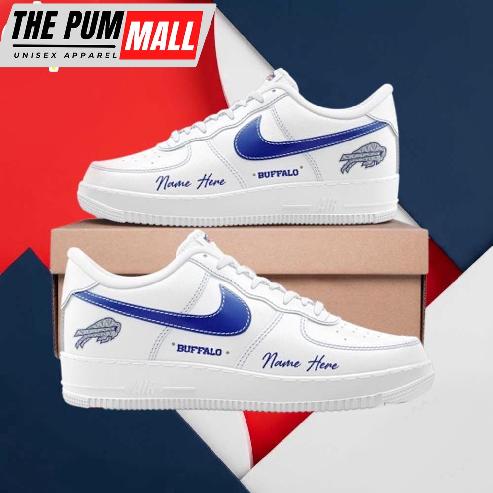 Custom Name Buffalo Bills Rivalries Cold Air Force 1 Shoes