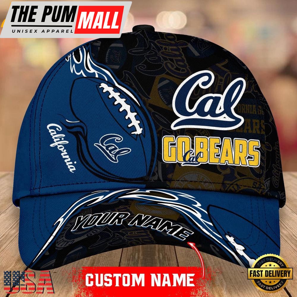 Custom Name California Golden Bears NCAA Classic Cap Snapback Hats