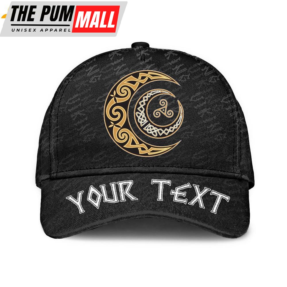 Custom Name Celtic Moons Classic Baseball Cap