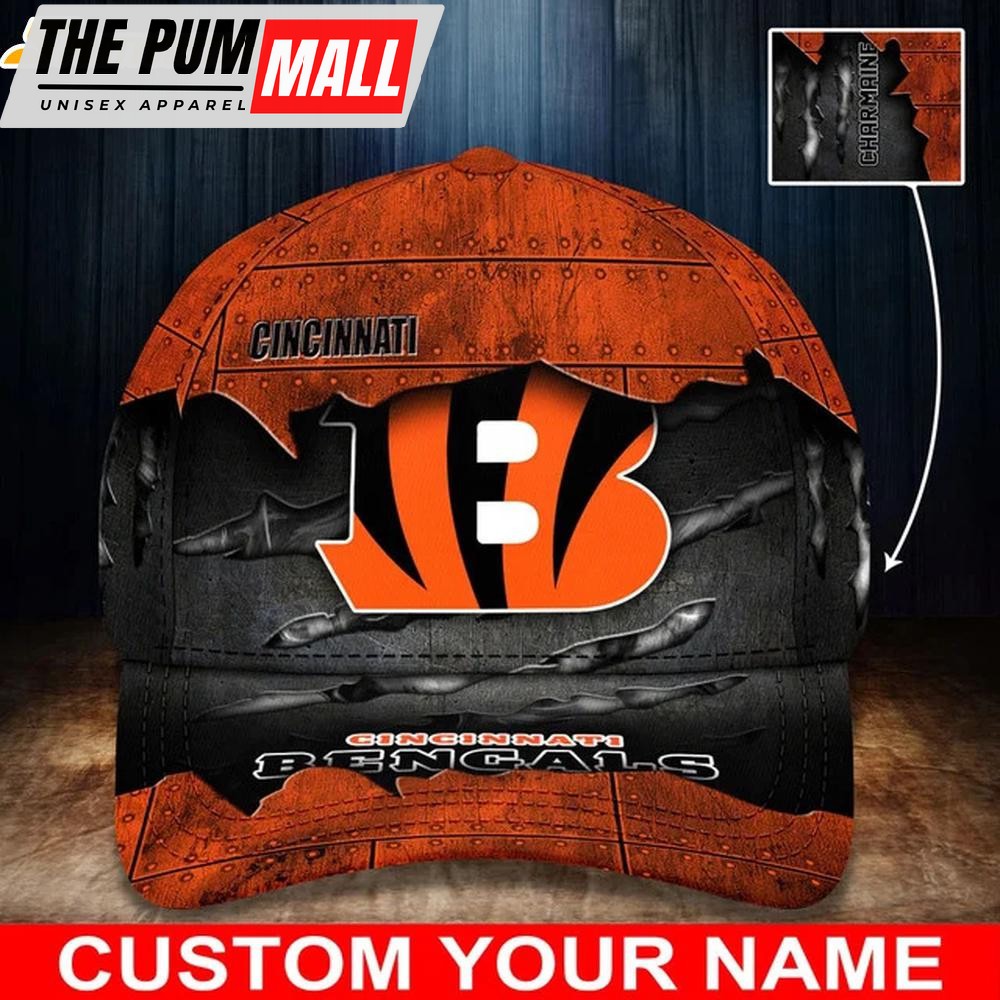 Custom Name Cincinnati Bengals Football Classic Baseball Cap