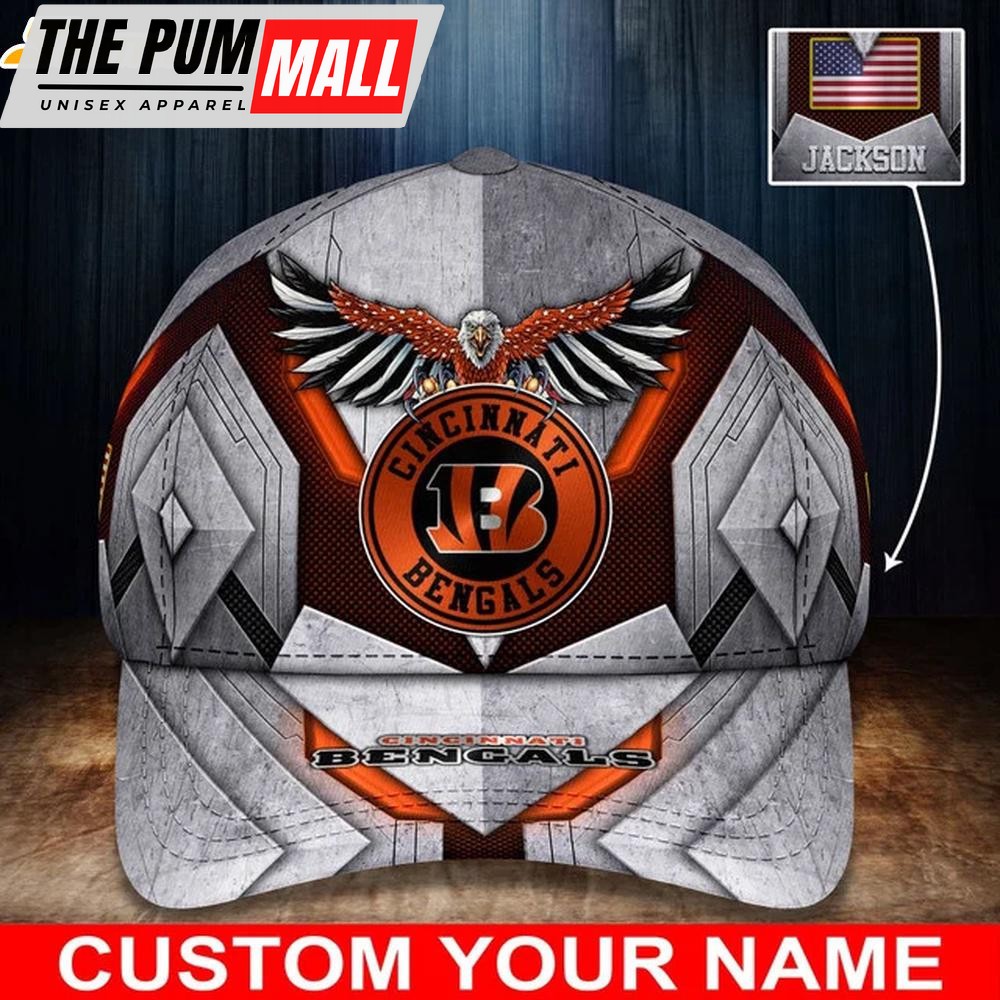 Custom Name Cincinnati Bengals Sport Classic Baseball Cap
