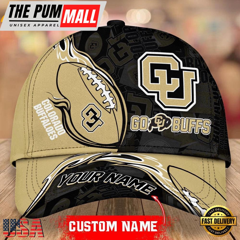 Custom Name Colorado Buffaloes NCAA Classic Cap Snapback Hats