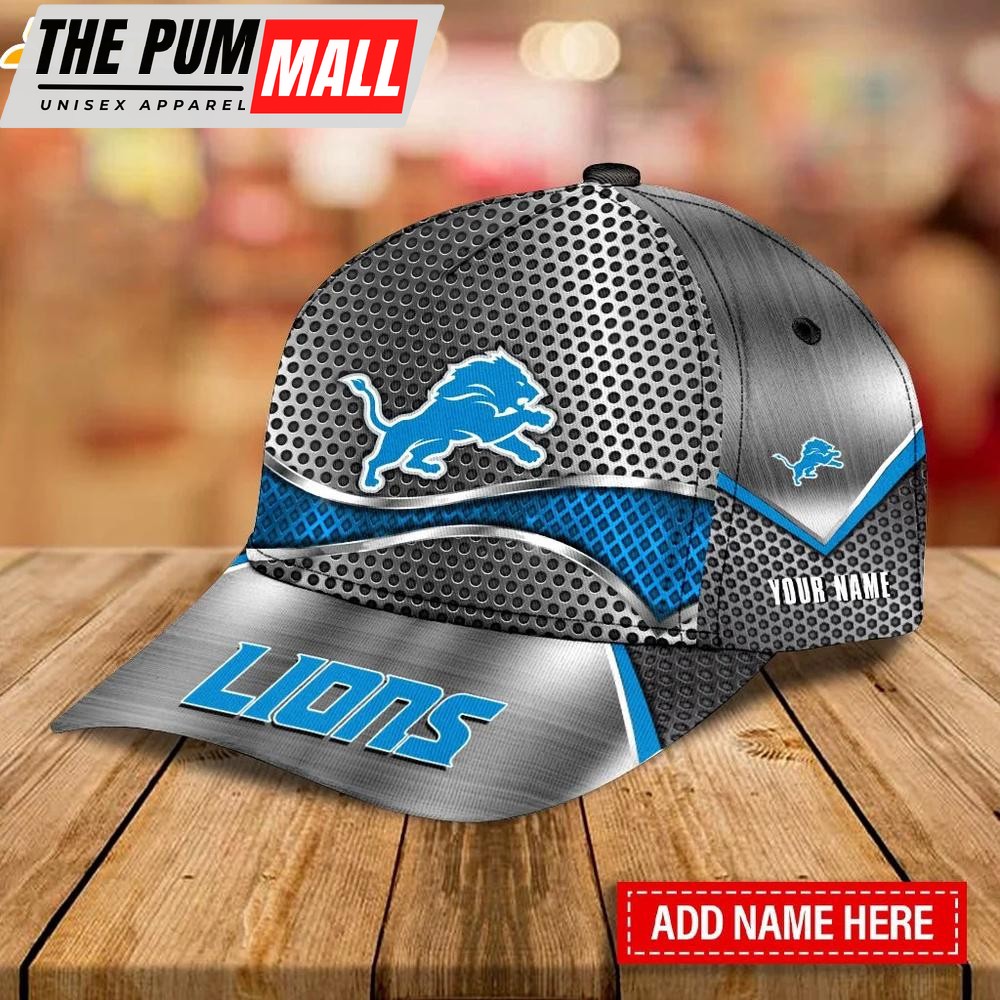 Custom Name Detroit Lions Sports Classic Baseball Cap