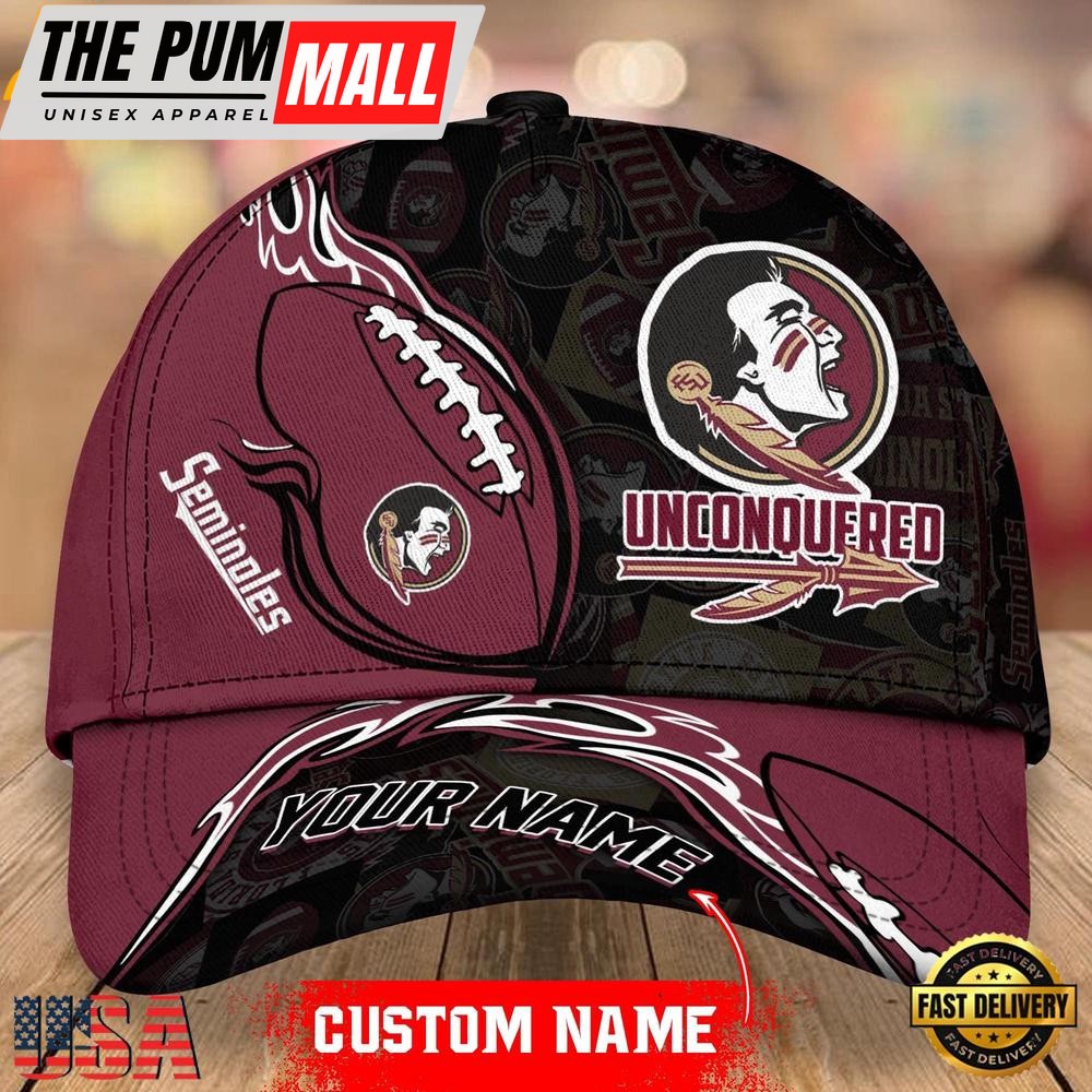 Custom Name Florida State Seminoles NCAA Classic Cap Snapback Hats
