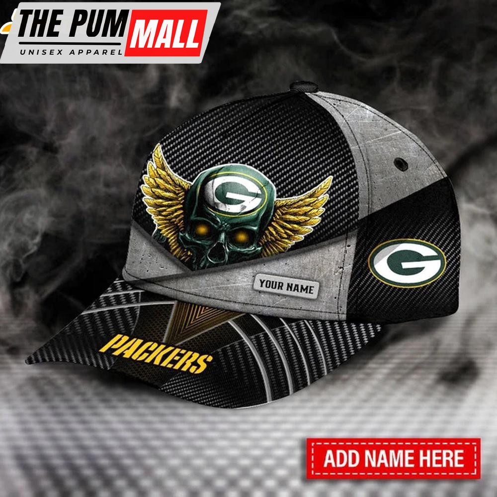 Custom Name Green Bay Packers Classic Baseball Cap