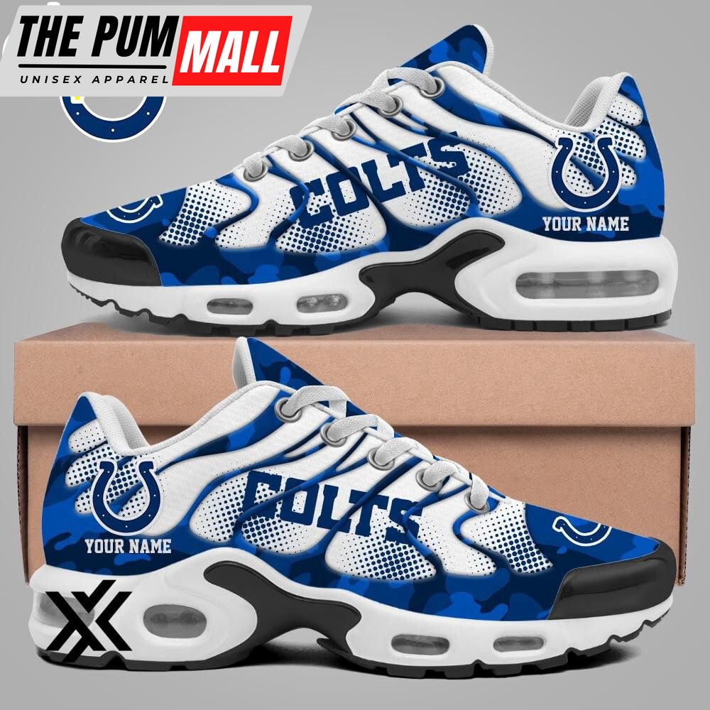 Custom Name Indianapolis Colts Air Max Plus Shoes For Fans