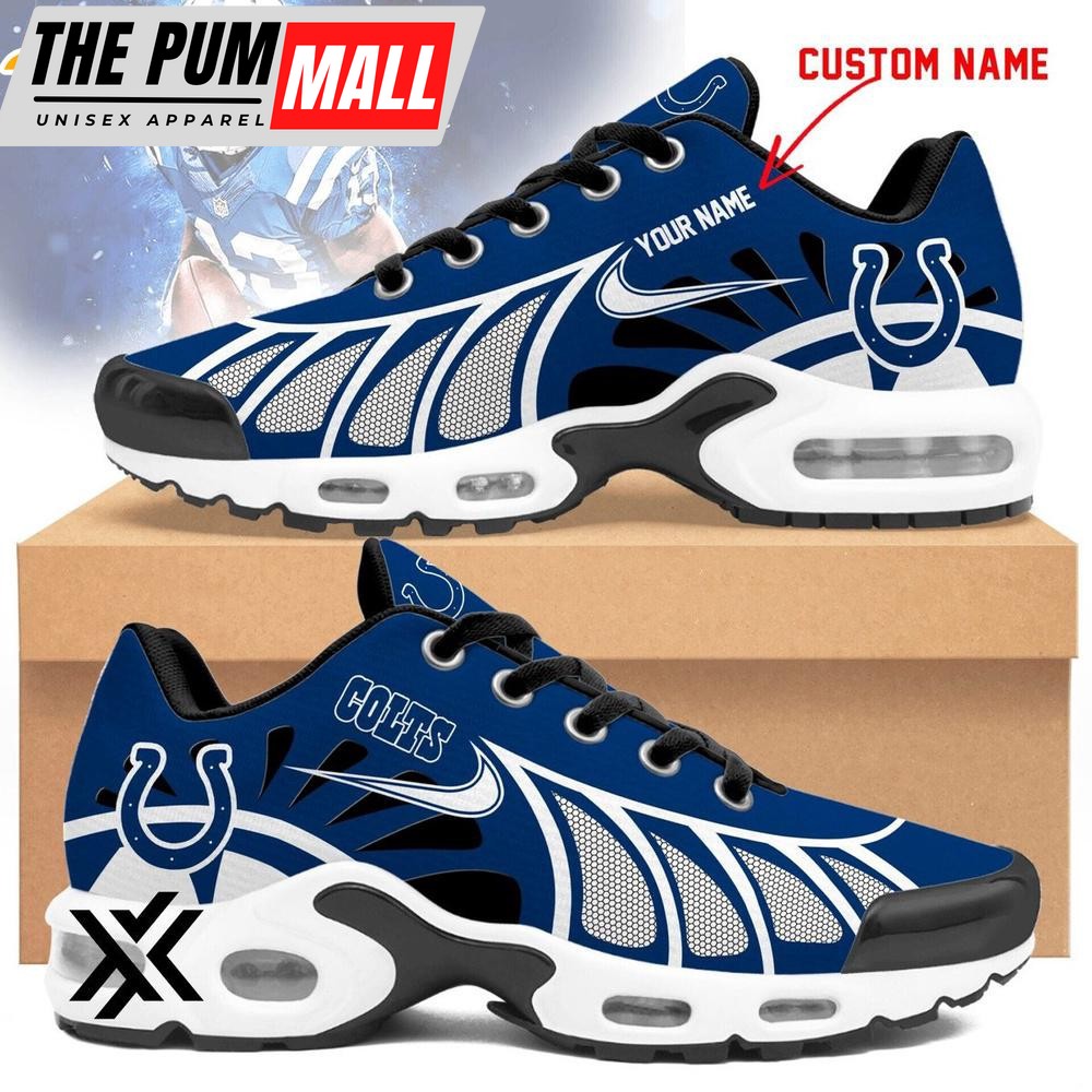 Custom Name Indianapolis Colts Air Max Plus Shoes For Fans