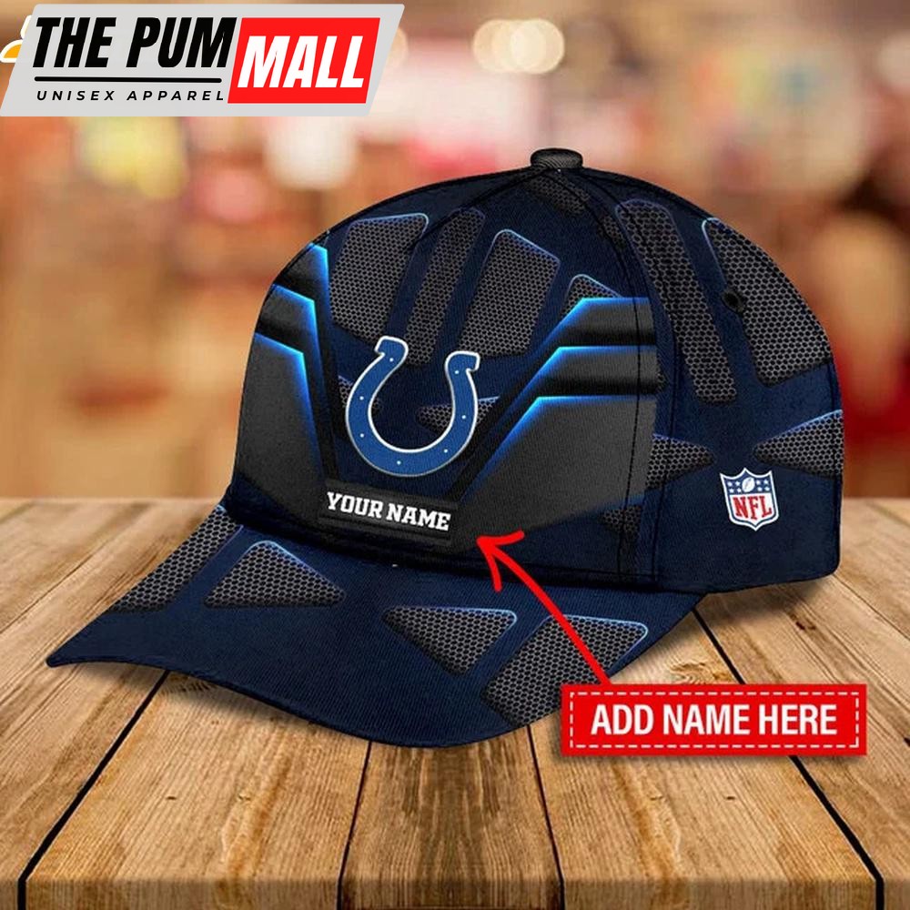Custom Name Indianapolis Colts Sport Classic Baseball Cap