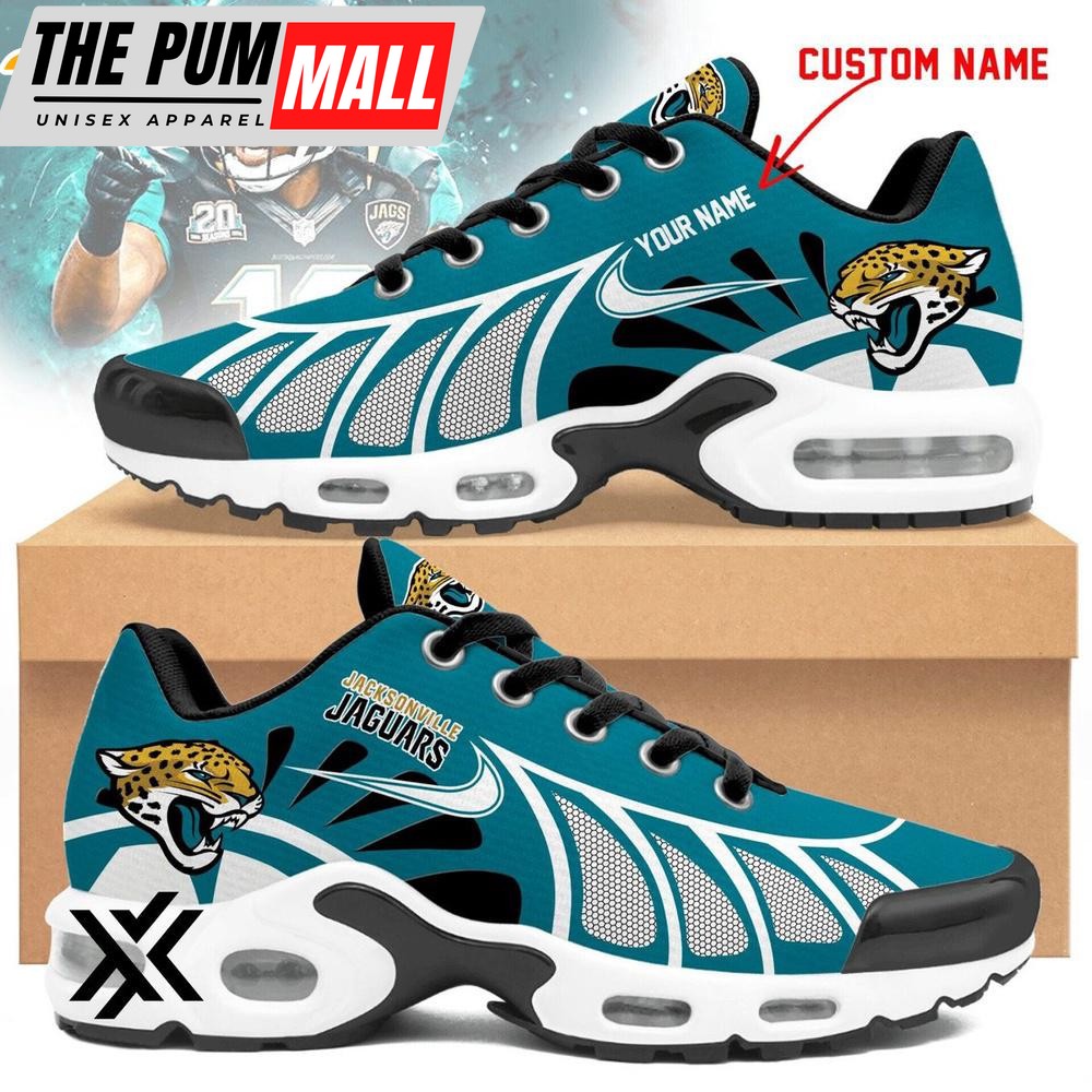 Custom Name Jacksonville Jaguars Air Max Plus Shoes For Fans