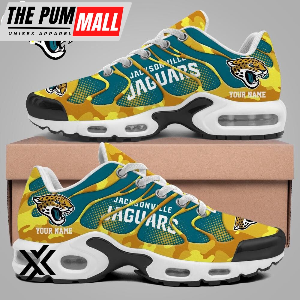 Custom Name Jacksonville Jaguars Air Max Plus Shoes For Fans