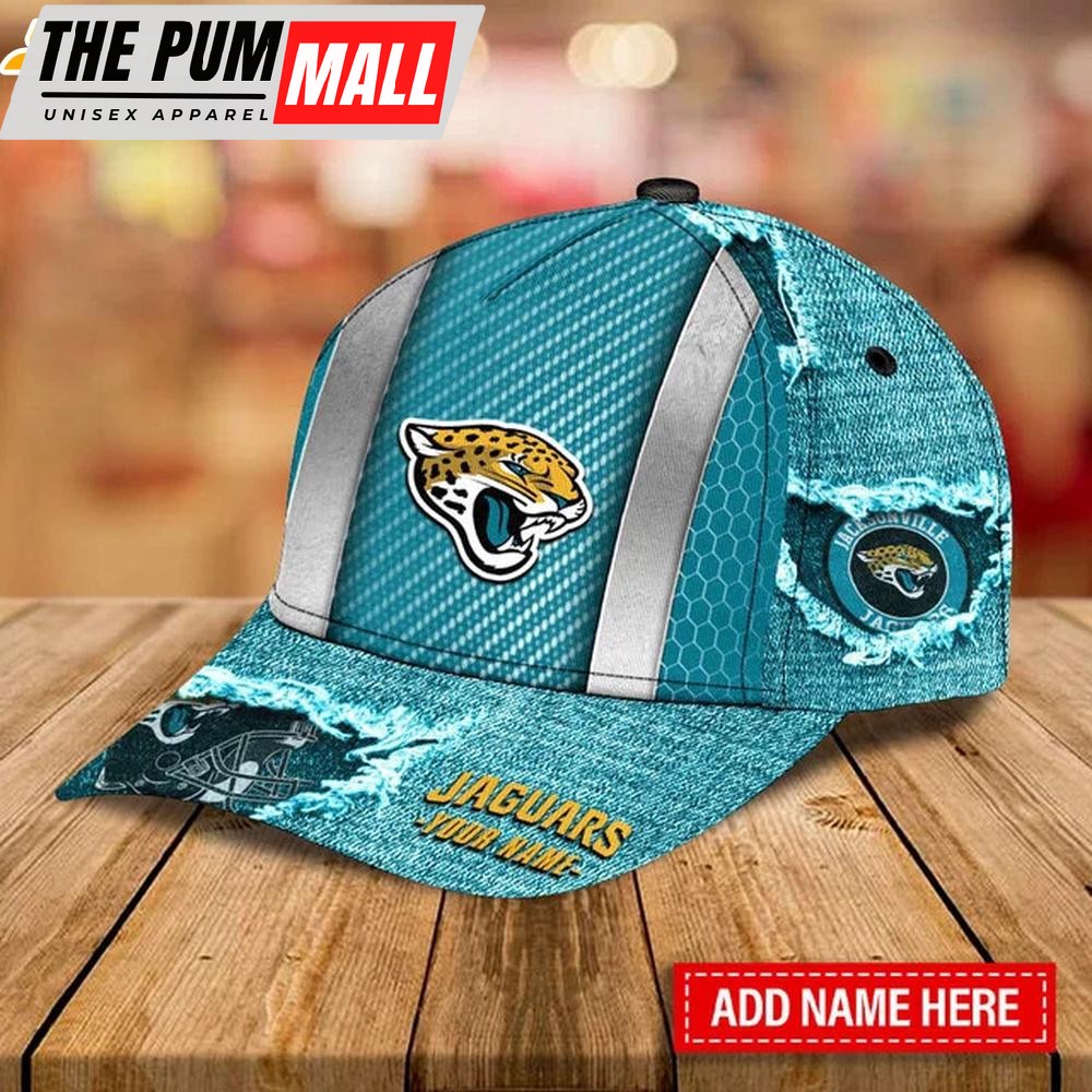 Custom Name Jacksonville Jaguars Classic Baseball Cap