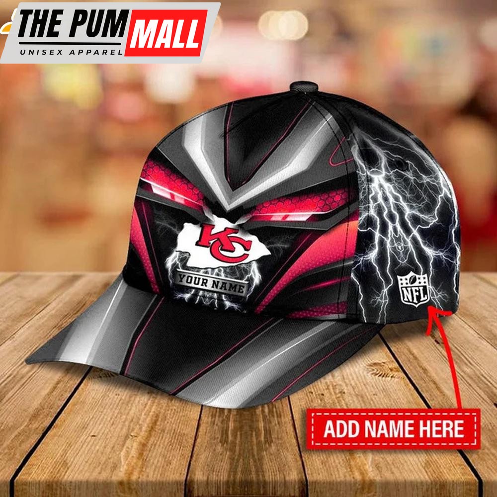 Custom Name Kansas City Chiefs Sports Classic Baseball Cap