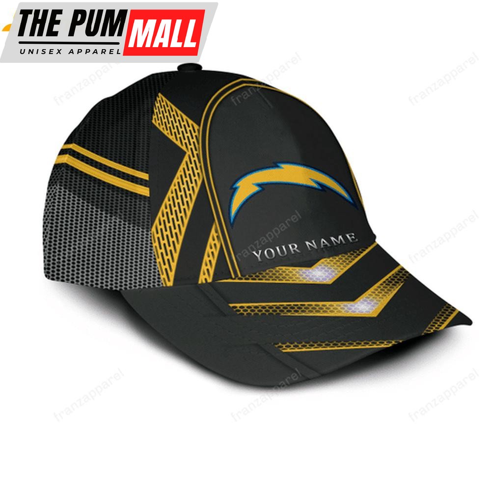 Custom Name Los Angeles Chargers Football Classic Baseball Cap