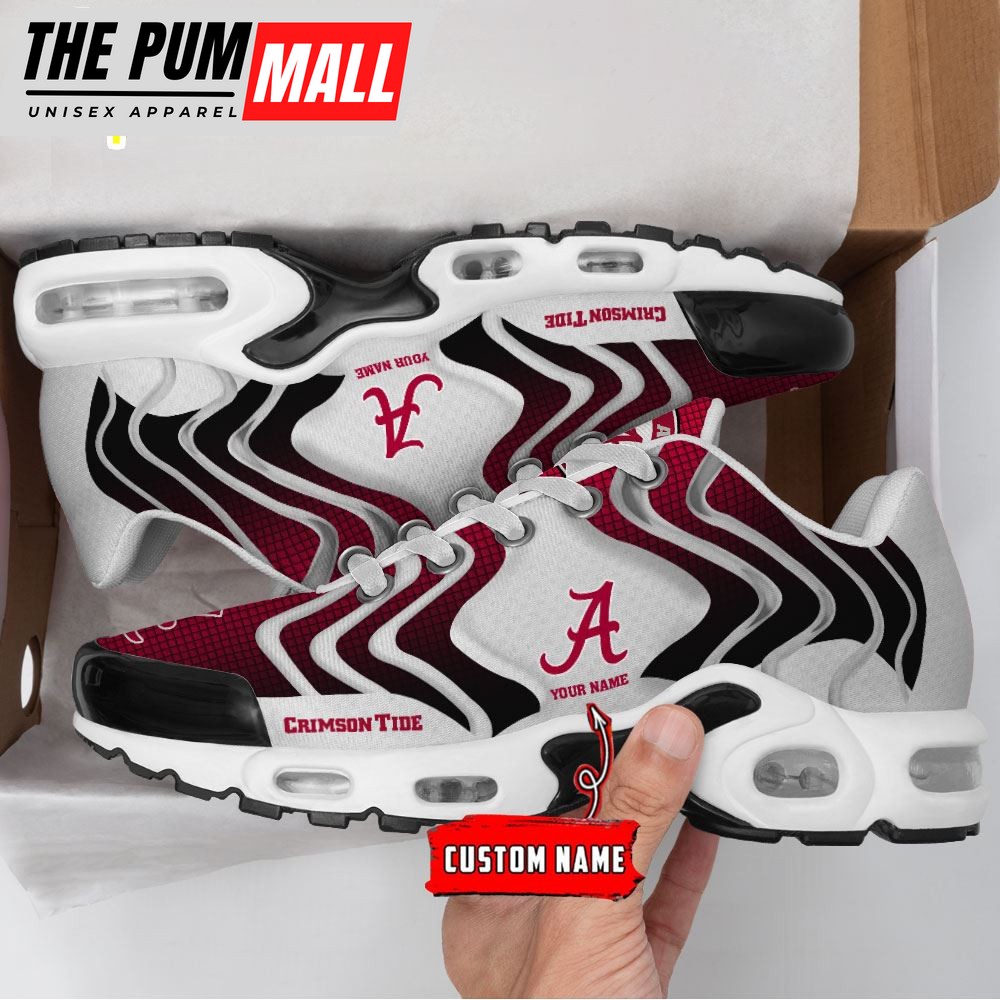 Custom Name NCAA Alabama Crimson Tide Personalized TN Sport Shoes