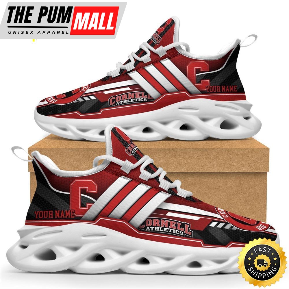 Custom Name NCAA Cornell Big Red Max Soul Sneakers Trending Summer