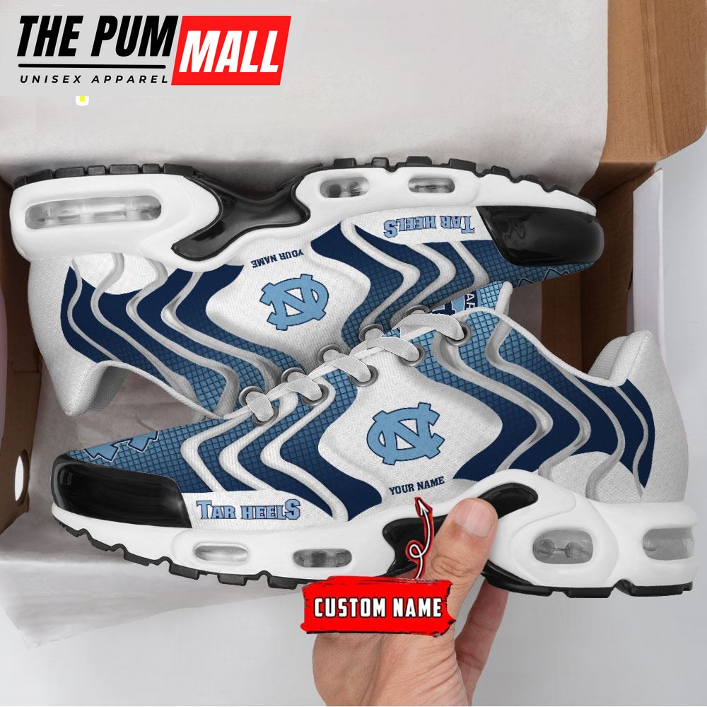Custom Name NCAA North Carolina Tar Heels Personalized TN Sport Shoes